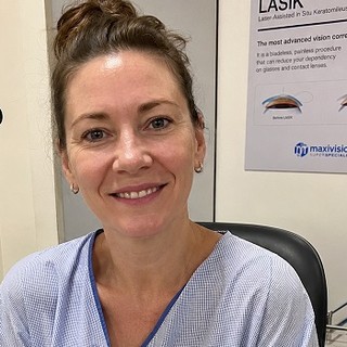 Ms. Isla Mitchell, treated in India